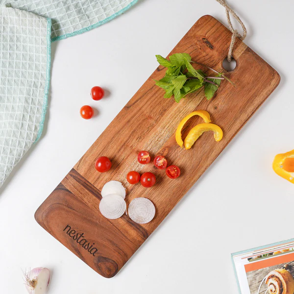 Wooden Platter Rectangle 15 Inch 12 Inch